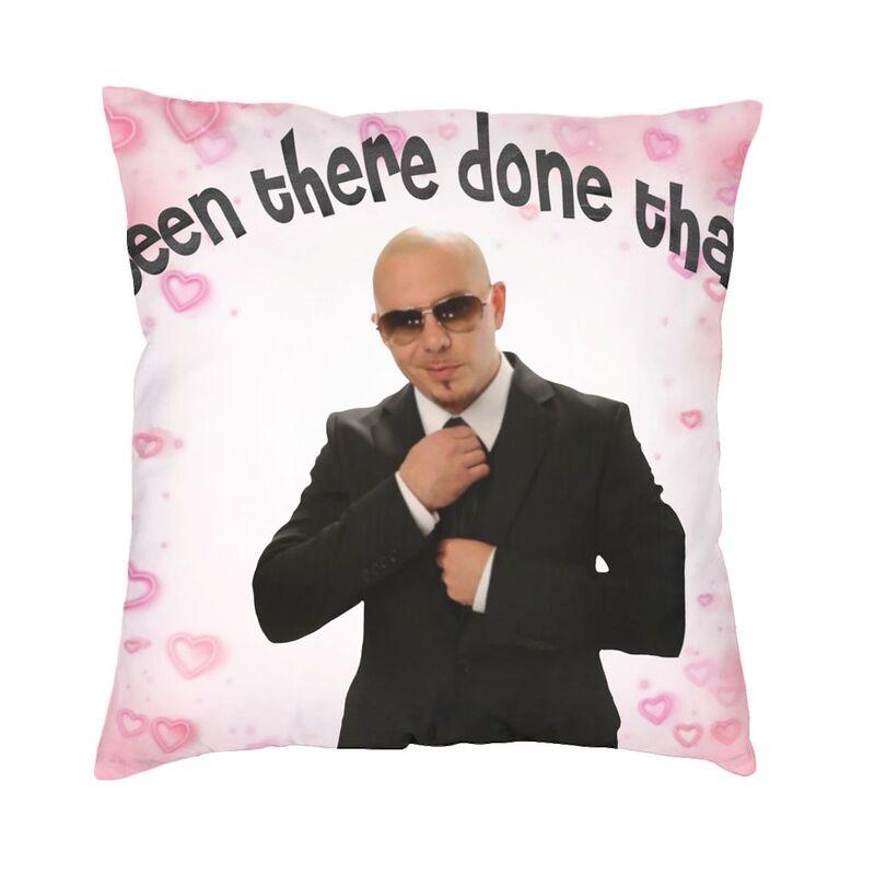 

Mr World Pitbull Pillow Home Decorative Modern American Rapper Singer Cushions for Sofa Square xcm Pillowcase 30cmx30cm