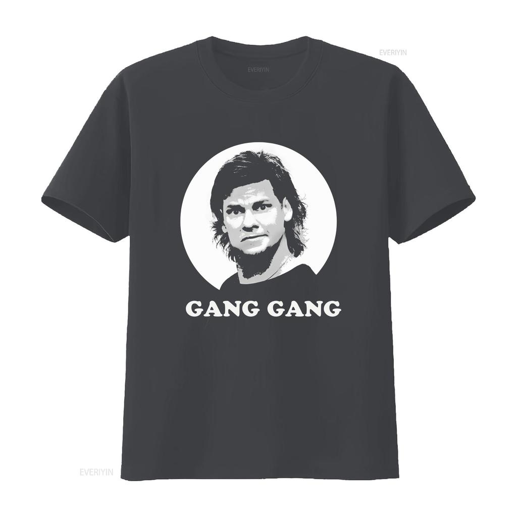 GANG Theo Von Fan Art T Shirt Vintage Washed Graphic Streetwear Unisex Versatile Homme Top For Everyday Wear Slightly Stylish