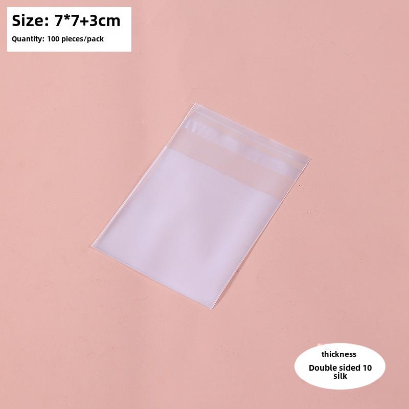 Verdickte selbstklebende Schneeflocken-Kekstüte - Verpackung aus mattierter Folie