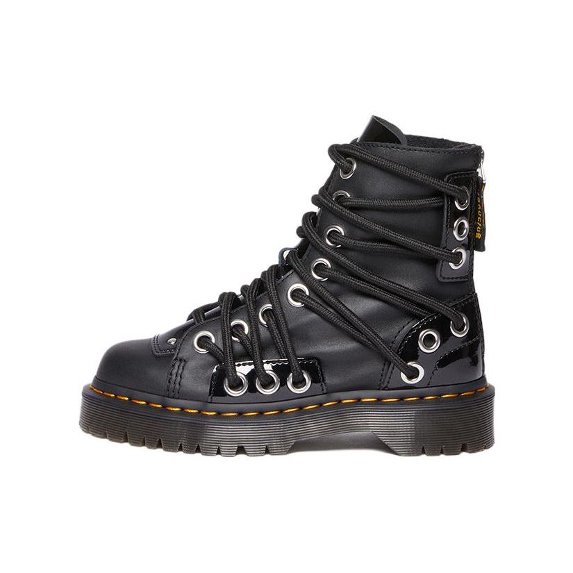 Dr. Martens Daria Bex Leather Simple Fashion Short Boots Women boots Black 30797001