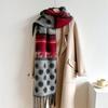 New  Cashmere Scarf Shawl Thicked  Warm Blanket Long Tassels Soft Shawls Neck Wraps Pashmina Scarves Ladies' Luxury Scarf