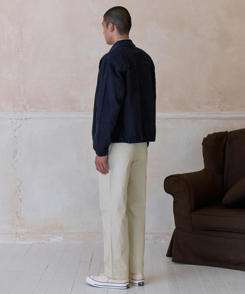 Musinsa Standard [City Workers] Tapered Cotton Pants [Cream]
