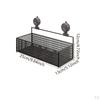 Organizer Shelf Multipurpose Suction Cup Shampoo Storage Holder Wall Mounted Rack for Shower
