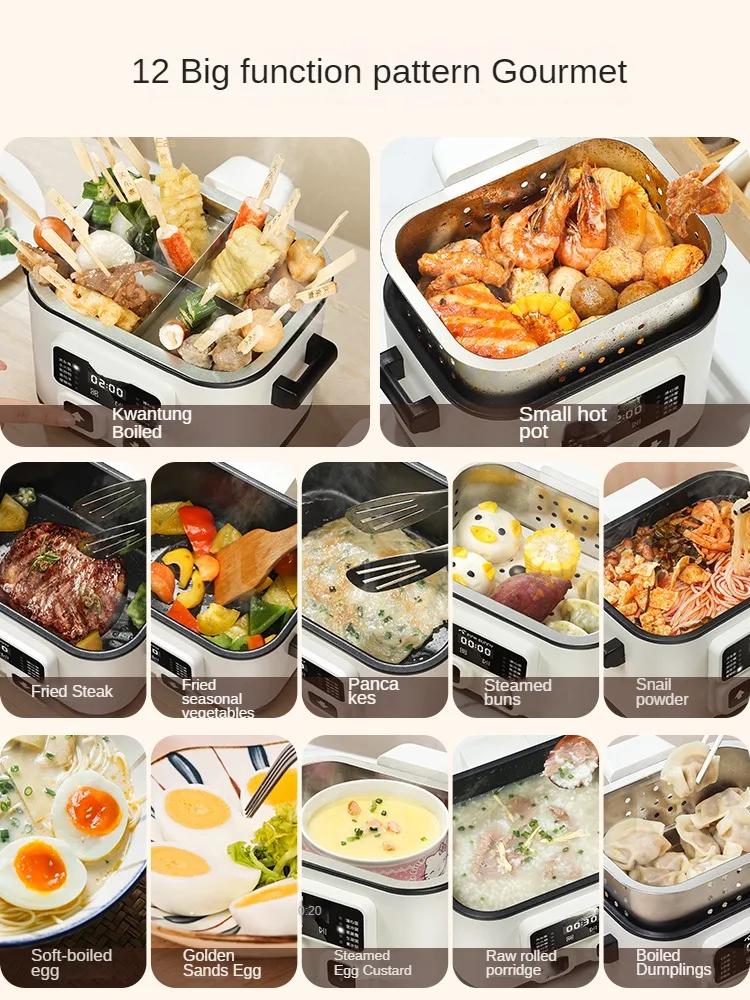 Мультиварки 220 В - Электрическая кастрюля с подъемом и разделением Дизайн для кастрюли — фото 5