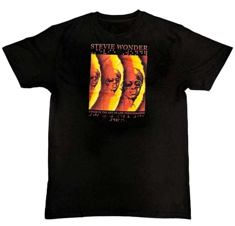 

Rare! STEVIE WONDER Graphic Print Unisex T-Shirt XXXL
