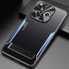 For Xiaomi Redmi Turbo 3 5G/Poco F6 5G Cover Aluminum Alloy+TPU Phone Case with Kickstand