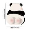 Kawaii Pink Panda Mouse Pad Silicone Wrist Mouse Pad Cute Non Slip Computer Office High-End Mouse Pads For Girls