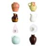 Vase Fridge Magnets Home Furnishing Centerpiece Decorative Display Cute Mini Vase for Cabinet Door Layout Kitchen DIY Projects