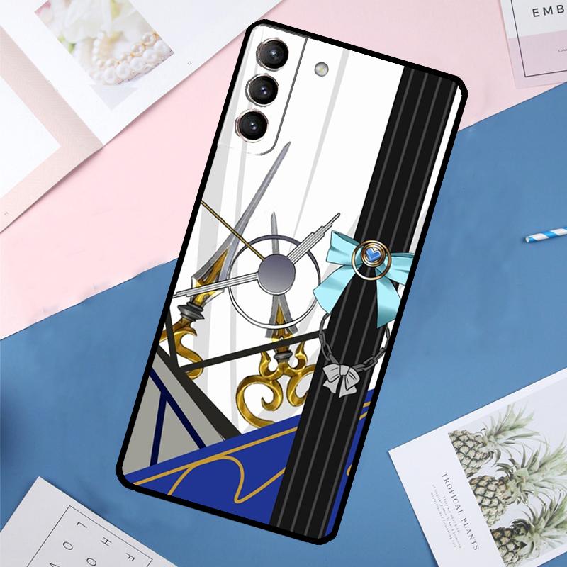 Hololive Costume Case For Samsung Galaxy S24 Ultra S21 S22 S23 S25 Ultra S9 S10 Plus S20 FE S25 FE Back Cover