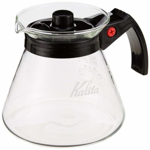 Kalita Coffee Drip Set, 102-Roto Set N, ceramic dripper set for 2-4 people, with a fast 3-hole brewer that extracts the full flavor before any impurit