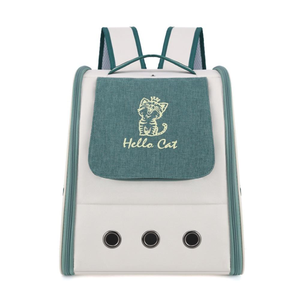 Carrying Pet Backpack Breathable Cat Bag Lightweight Pet Double Shoulder Bag Cat