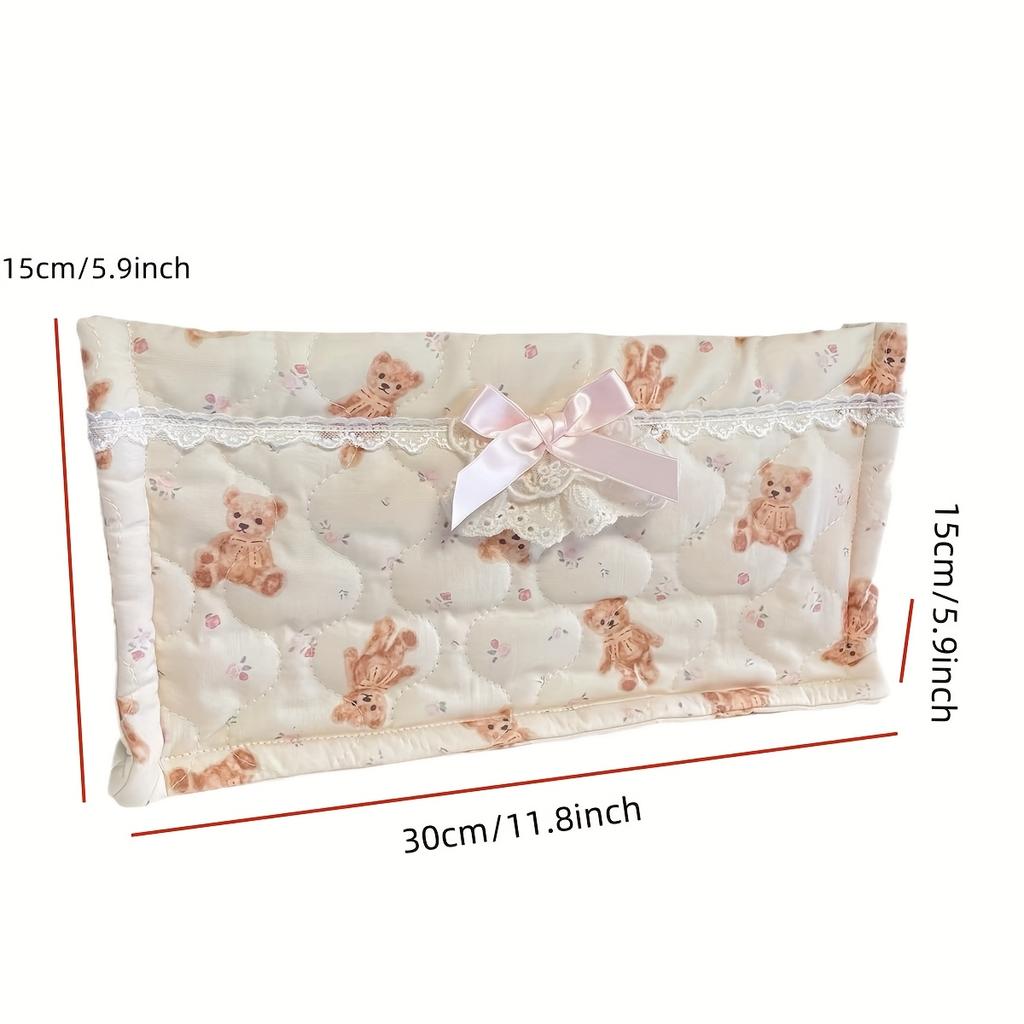 [Cute Storage Basket] Cute Handmade Storage Basket | Square Ins Style Desktop Organizer Box for Miscellaneous Items New