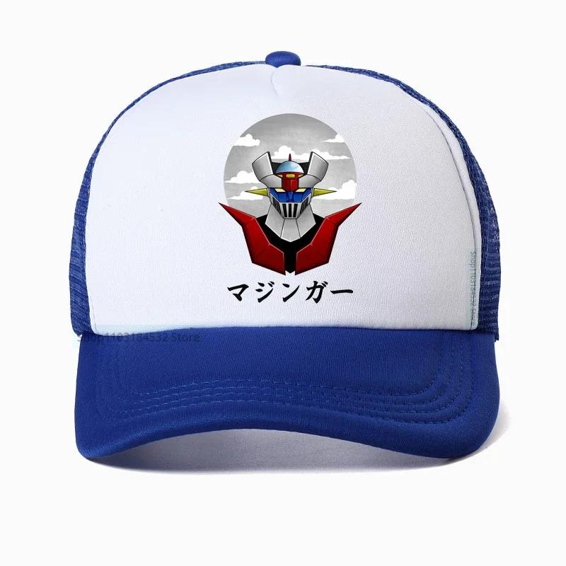 Unisex summer Dad hat Anime Mazinger Z baseball cap Für Männer Design Kurzarm Mode Benutzerdefinierte Plus Cartoon Camiseta hats