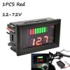 LED Digital Voltmeter Battery Fuel Gauge Health Indicator and Voltage Display