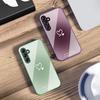 Gradient Heart Shape For Samsung A73 72 71 A70 56 55 54 A53 52 51 A50 42 A35 A34 33 32 31 26 25 24 23 22 30 Glass Phone Case