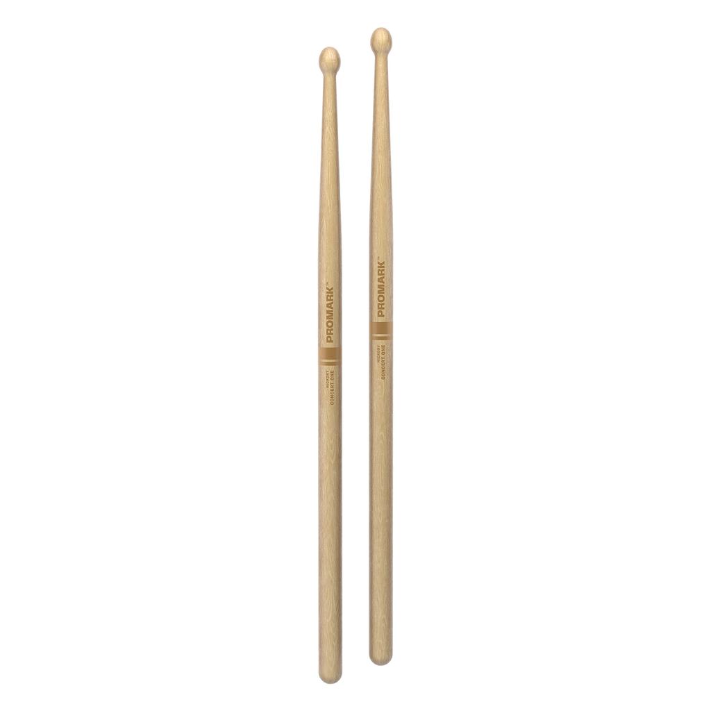 PROMARK Hickory Drumsticks, Large Oval Wood Tip, TXC1W (429 x 16.4mm)