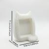 Heimdekoration Katze Fotorahmen 3D-gedruckt DIY Desktop-Ornament Album-Ornament Büro Schreibtisch
