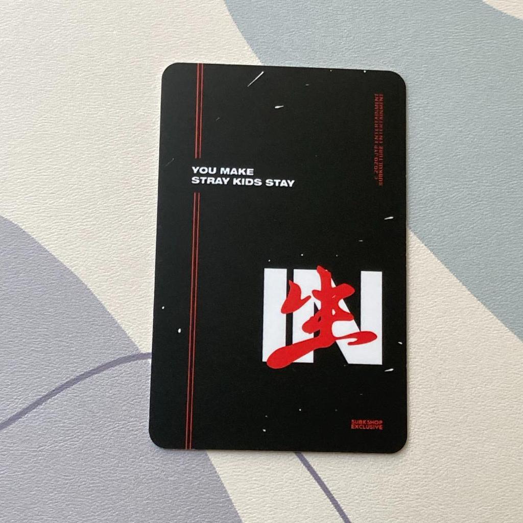 [USED] StrayKids SUBK shop bonus Stray Kids Felix IN Nama trading card
