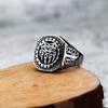 Viking Style Celtic Bear Claw Solid Titanium Steel Men's Ring Fashion Accessory