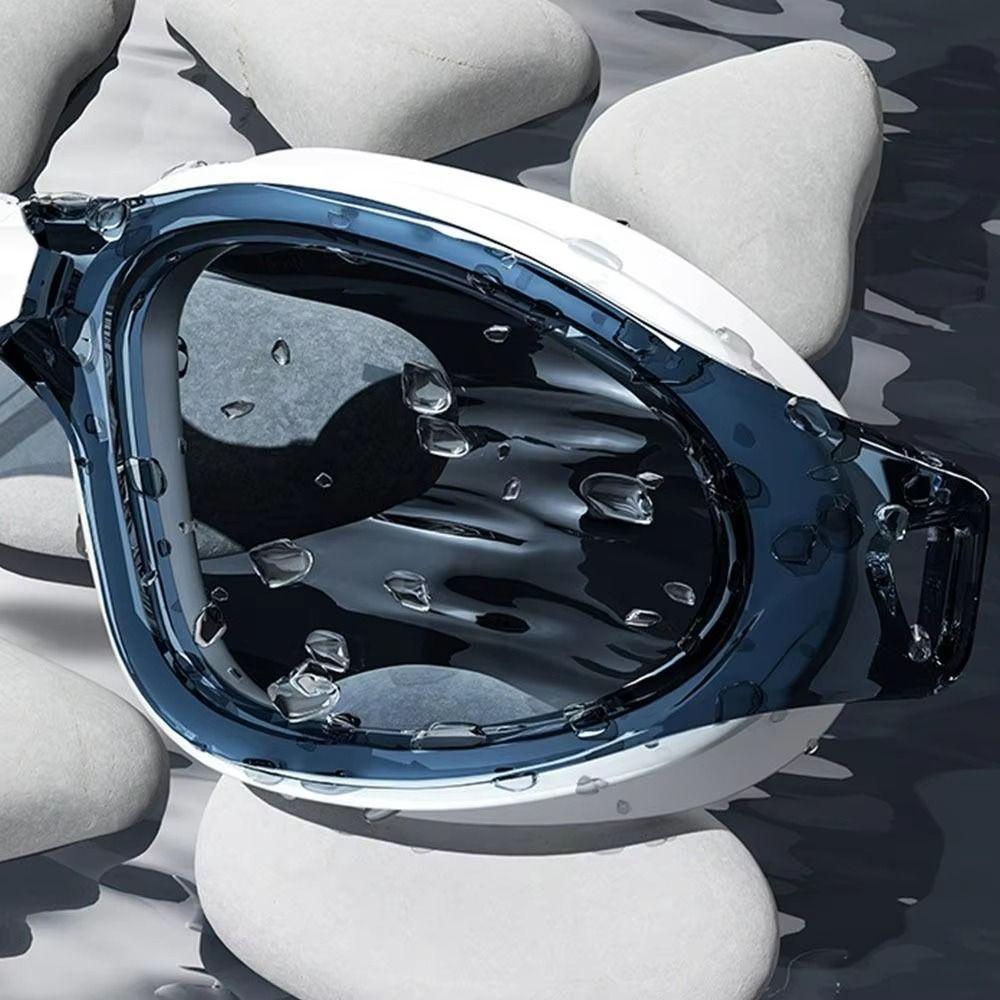 Adjustable Silicone Swim Cap with Nose Clip Diving Eyewear Adult Swimming Goggles Set  Summer