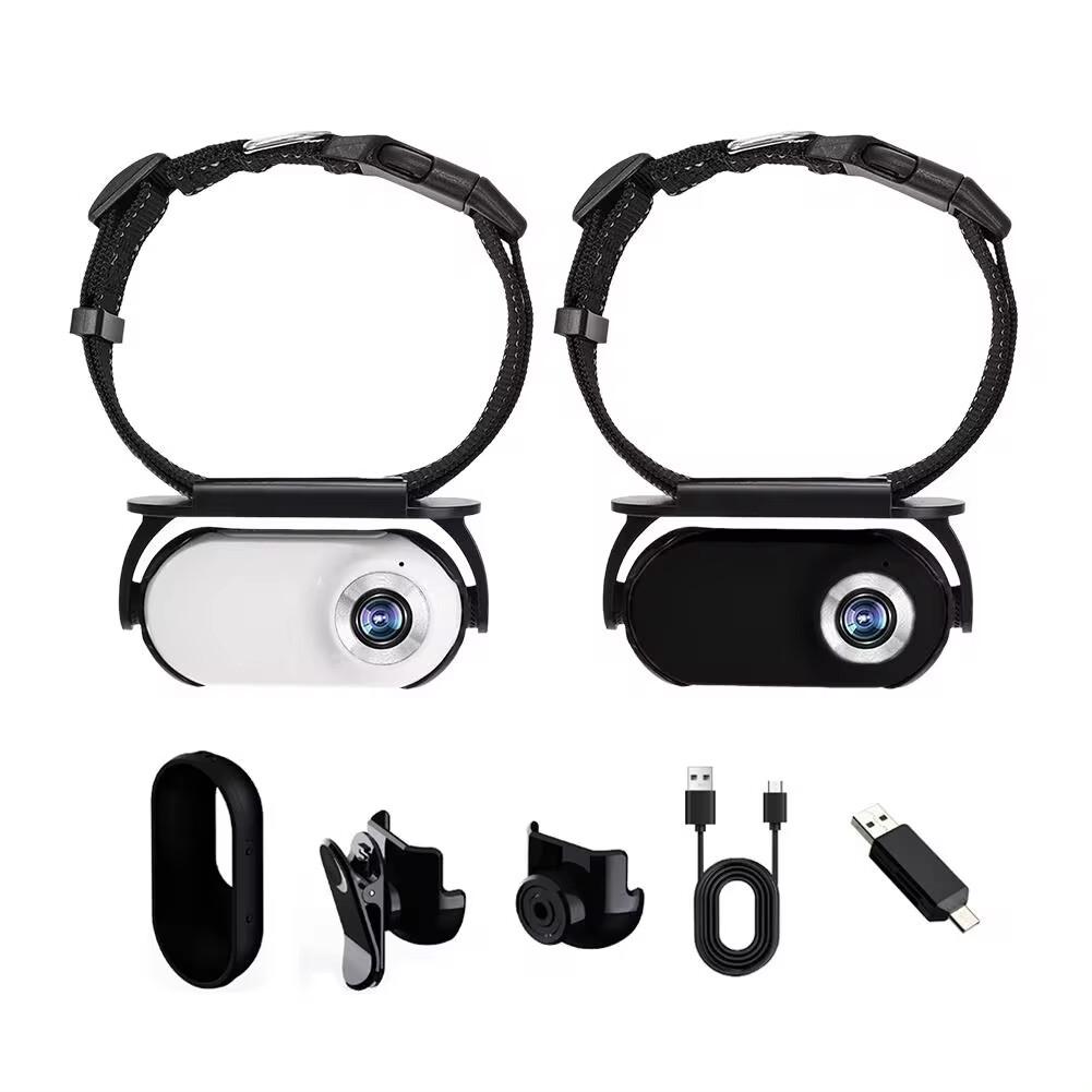 Haustierhalsband-Kamera Kein WLAN Erforderlich HD 1080P Kabellose Mini-Sportkamera Katzenkamera Halsband Hundetracker-Halsband Mit Videoaufzeichnungen