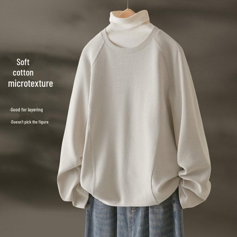 

IHIMI Women s Raglan Sleeve Round Neck Oversized Sweatshirt M