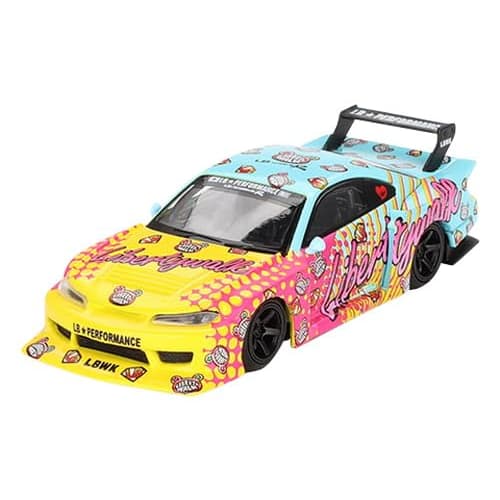 MINI GT x MiJo Exclusives 1/64 Scale Nissan LB-Super Silhouette Silvia S15 KUMA (Right-Hand Drive) Finished Product