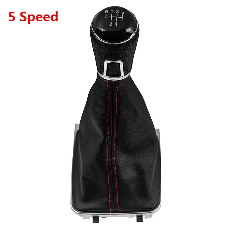 Car Styling Gear Shift Knob Gaiter Boot Cover Case Collar For VW Volkswagen Golf 7 A7 MK7 GTI GTD 2013 2014 2015 2016 2017 2018