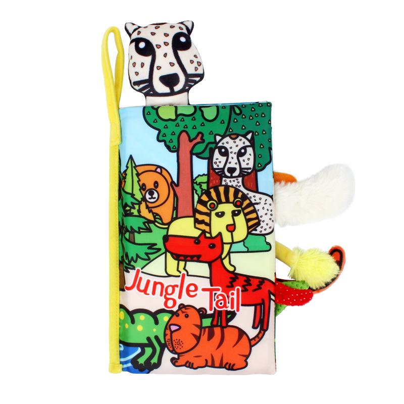 Growth Tree Tear-Resistant Baby Cloth Book: 3D Interactive Early Education Book for Baby s Enlightenment