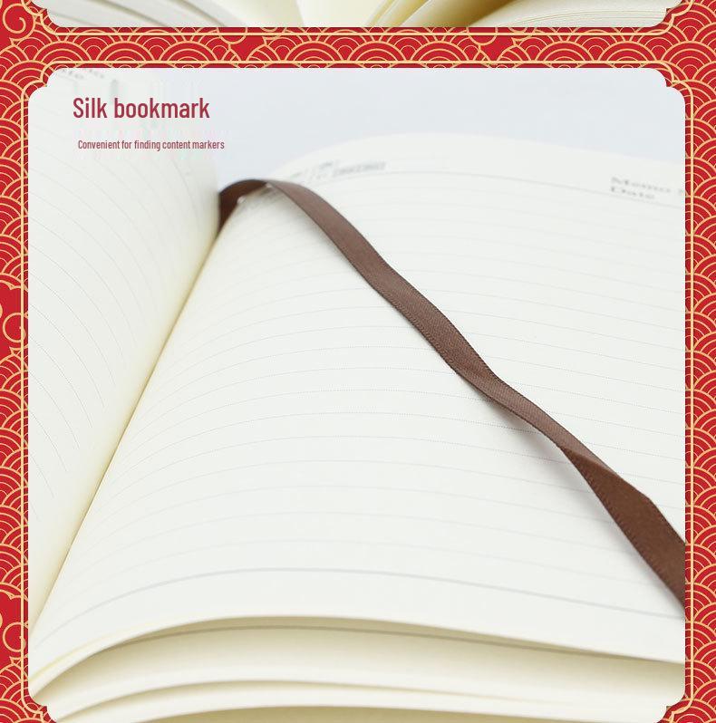 Guochao Rivers & Mountains Notebook and Thermos Gift Set with Custom Logo Printing