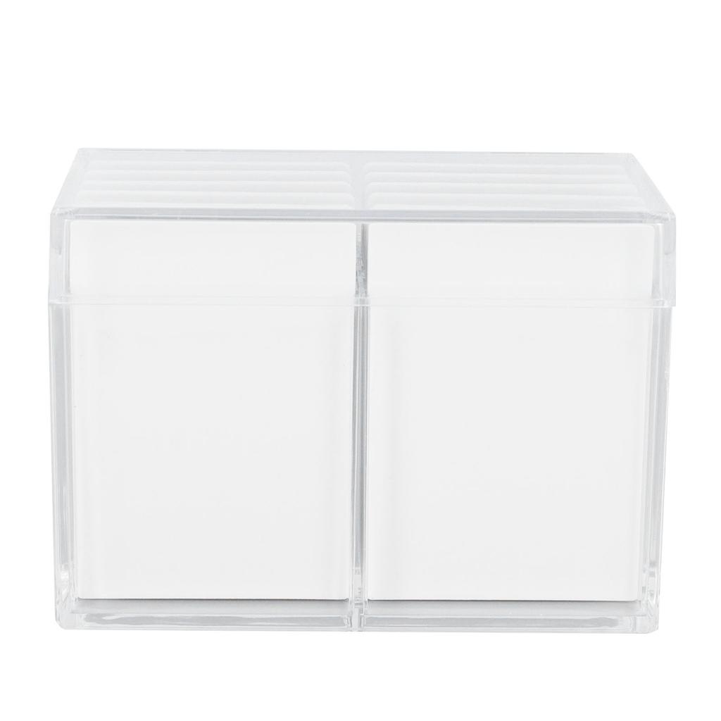 10 Layers Acrylic Eyelash Storage Box with Magnetic Bottom Extension Grafting Tool False Eyelashes Glue Pallet Holder