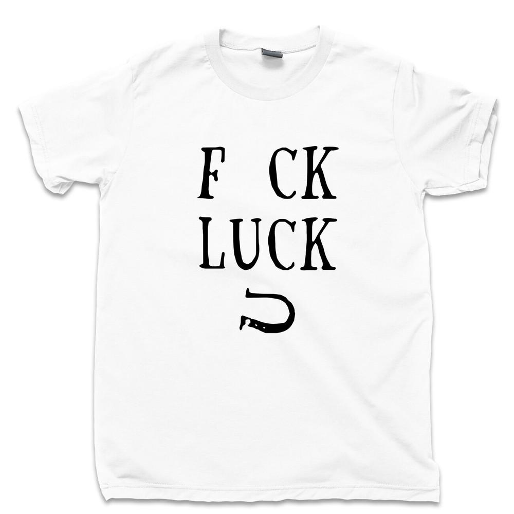 Lucky Horseshoe  Good Luck Charms Rabbits Foot Dice Four Leaf Clover Tee Unisex T-Shirt XXL