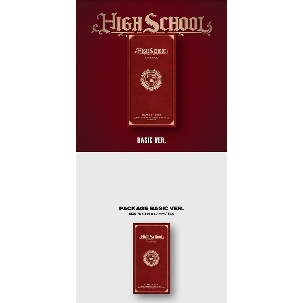 [Vorbestellung] ENHYPEN - [ENHYPEN WORLD Couponkarten-Sammlung] HIGH SCHOOL BASIC Version