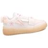 Li Ning Badfive Trendy Shock Absorbing Non-Slip Wear-Resistant Lightweight Low-Top Retro Basketball Shoes Women sneakers White Pink ABCS050-1