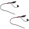2Pcs 300mm 18AWG Solar Panel Battery SAE Plug Extension Adapters Cables Line