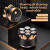 Mini Electric Shaving Kit - Portable Men's Beard Trimmer - Rechargeable Water-washable Beard Knife