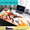 Mouse Pad Office PC Gaming Accessories Keyboard Pad Cartoon Anime Print One Piece Portgas·D· Ace Mousepad Laptop Desk Mouse Mat