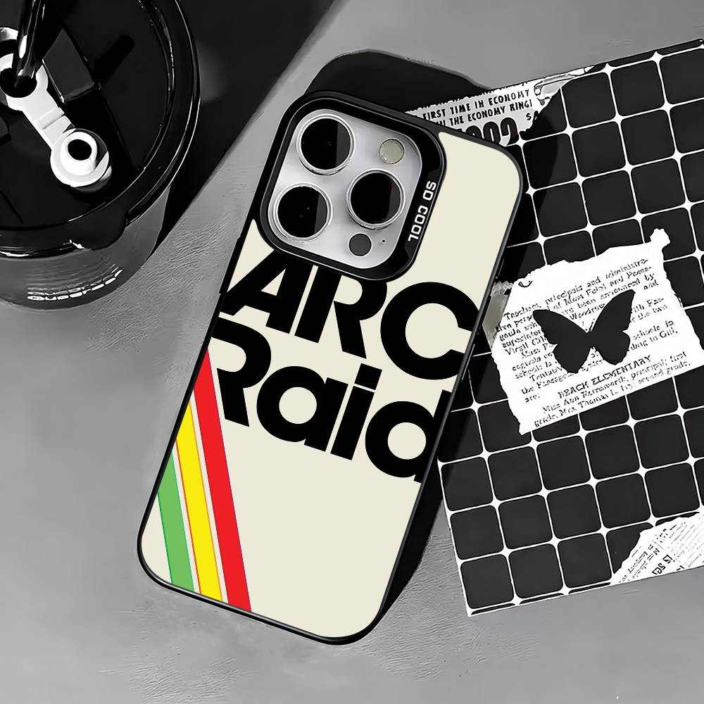 HOT GAME A-ARC Raiders Phone Case For iPhone 17,16,15,14,13,12,11 Plus,Pro Max,XS,Colored silver phone case iPhone17air