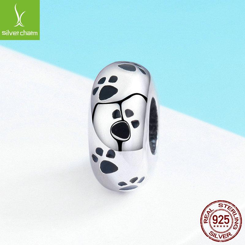 Yinziyun Animal Series Sterling Silver S925 Silicone Spacer Bracelet DIY Accessory (SCC594)
