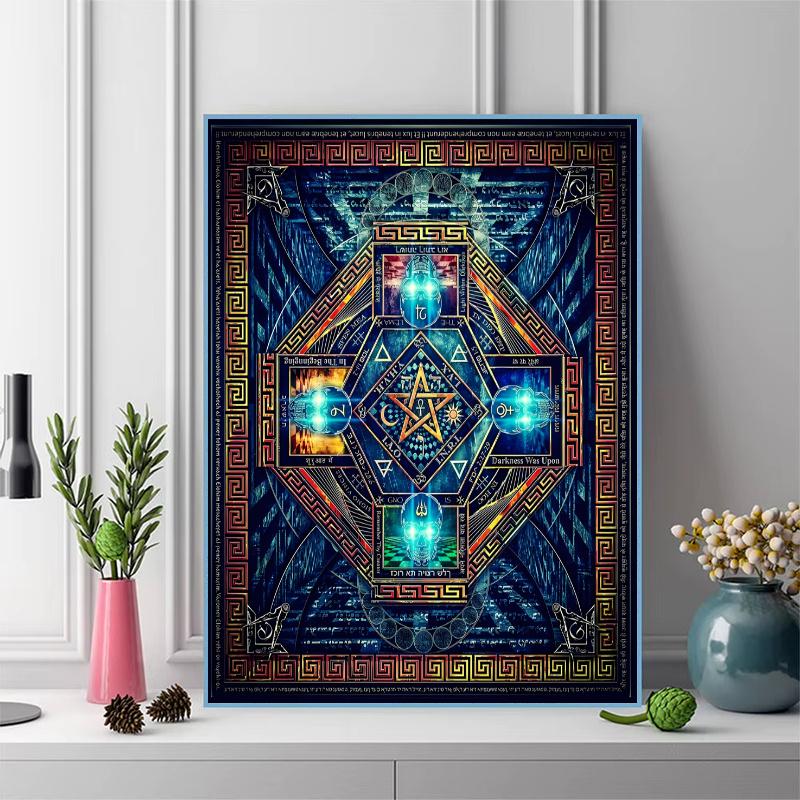 Masonic Freemason 100% Round Full Drill 5D DIY Diamond Painting Embroidery Cross Stitch Rhinestone Décor