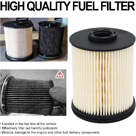 2 Pack TP1015 Fuel Filter Compatible With 2017-2024 Chevy Cruze, Silverado, GMC, Sierra 6.6L & 3.0L Duramax Fuel Filter
