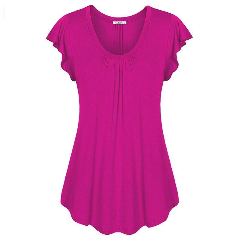 Casual Womens Summer Dress With Pleated Skirt And Ruffle Sleeves For Spring Fashion