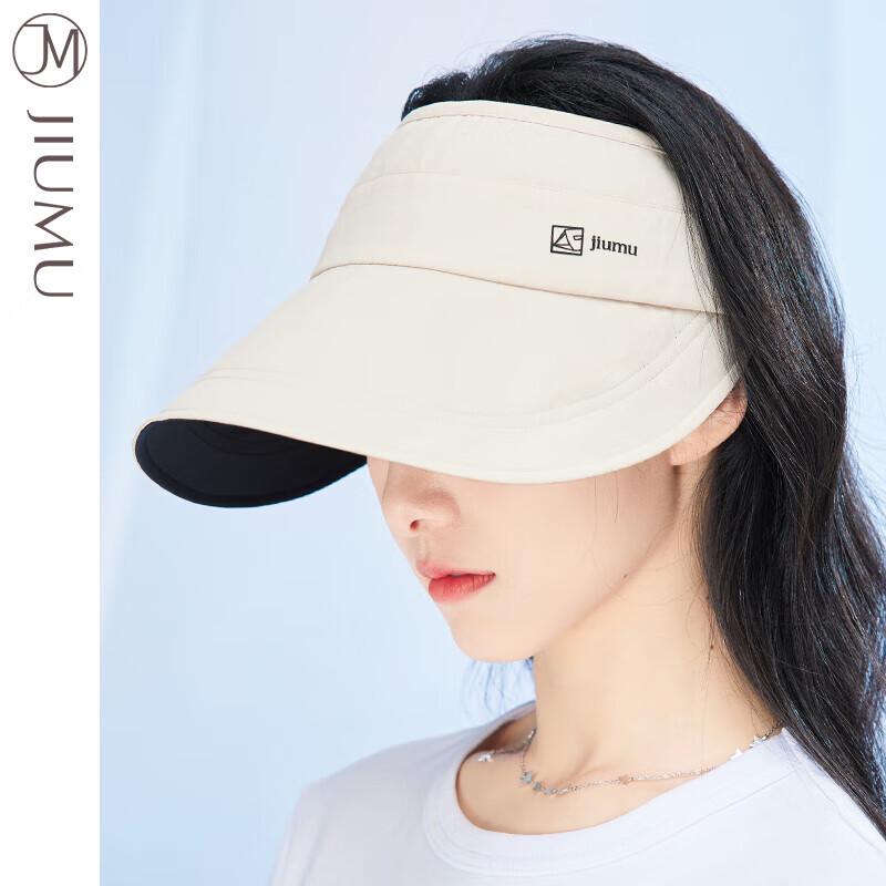JIUMU Women's Summer UV Protection Sun Visor Hat CW127