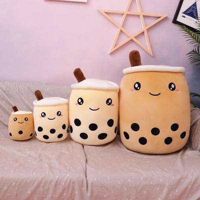 Bubble Milk Tea Boba Cup Soft Stuffed Plush Pillow Cushion Kawaii Cute Toys Gift