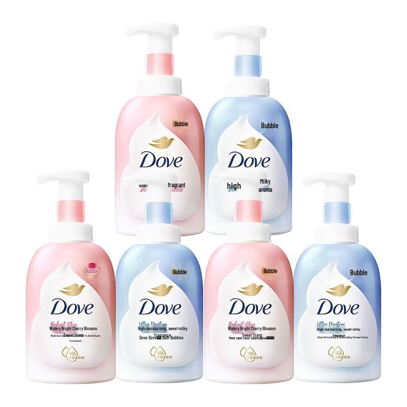 Dove Cloud Foam Refreshing Shower Gel - Deep Cleansing & Cherry Blossom