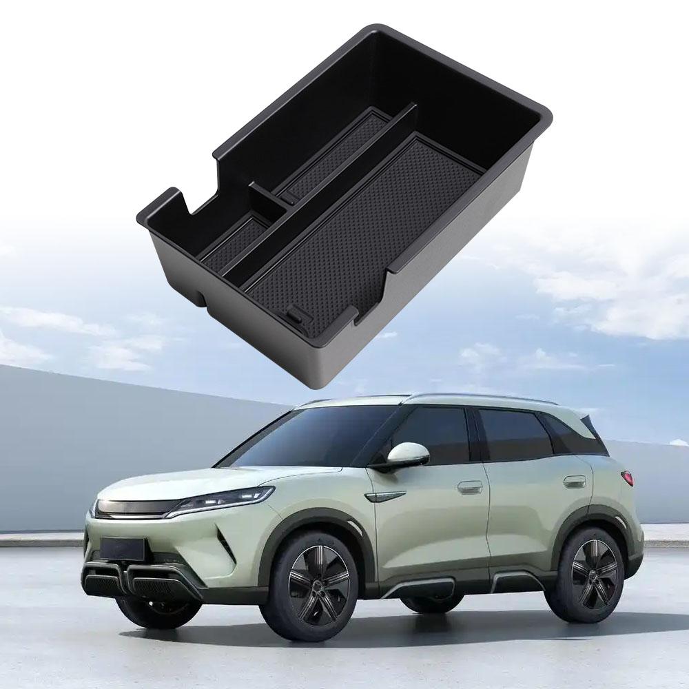 

Car Armrest Storage Box for BYD Atto 2 Yuan Up 2025 2025 ABS Central Console Sundries Organizer Pallet Tray Holders Accessories чорний