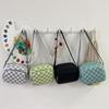 Plaid Cloth Bag Crossbody Mobile Phone Wallet Casual Versatile Mini Bag Multi-layer Women's Bag