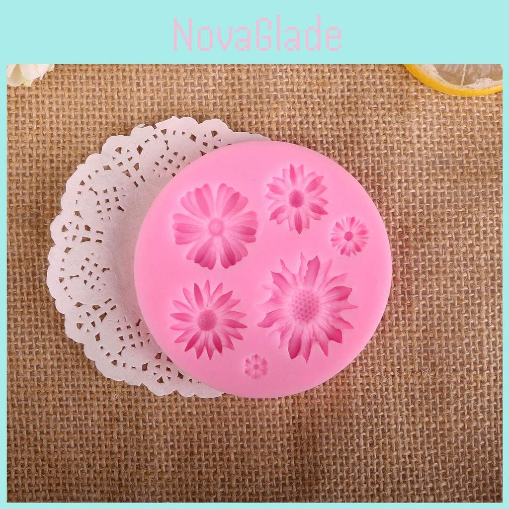 Elegant 3d Flower Silicone Mold For Fondant Cake Decorating And Sugarcraft Diy