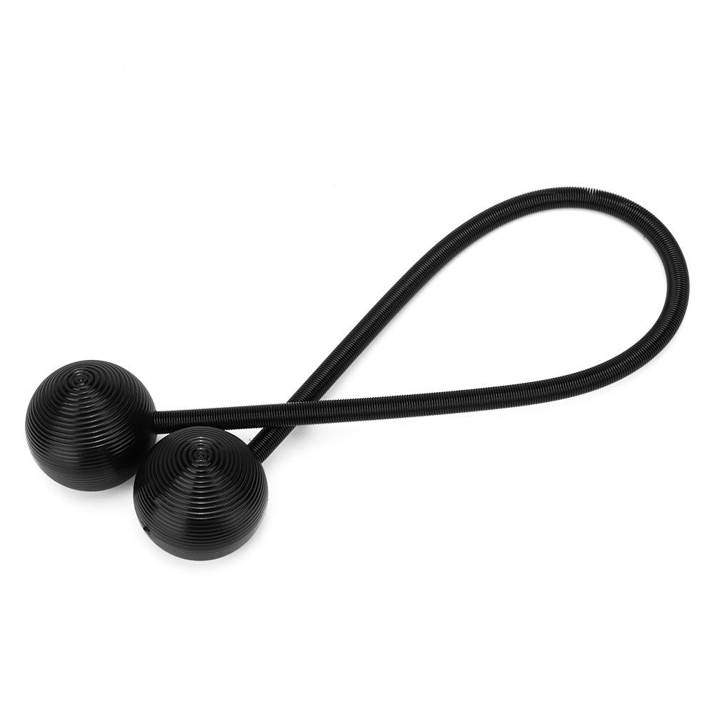 Ball Type Magnetic Curtain Tiebacks Window Curtain Buckle Tie Backs Clips Window DecorationBlack