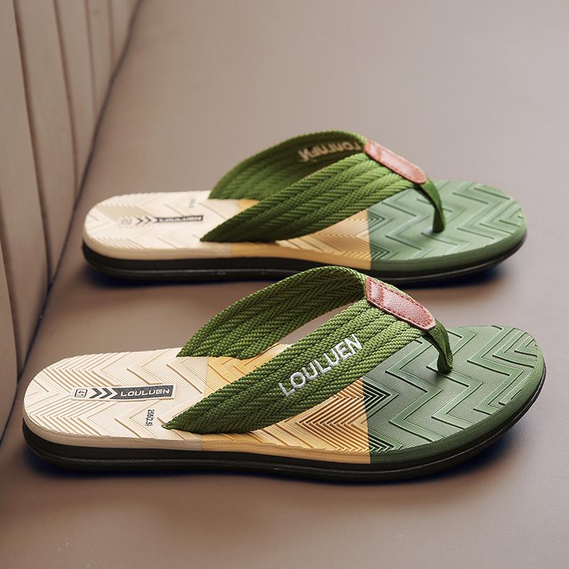 High Quality Brand Men Flip Flops Summer Beach Flip Flops Men Fashion Breathable Casual Men Beach Slippers Summer Outdoor